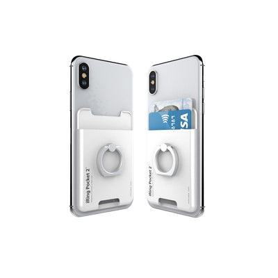 iRing® Pocket Mag - Porte-cartes iPhone - Anneau de téléphone - Support de téléphone - Magnétique