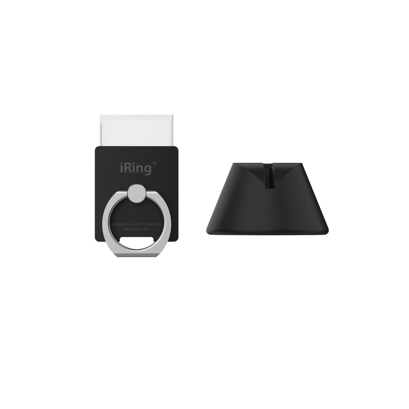 iRing® Link Ensemble Dock - Support de téléphone pour voiture - Amovible pour la recharge sans fil - Rotation à 360 degrés - Fonction d'inclinaison à 180 degrés
